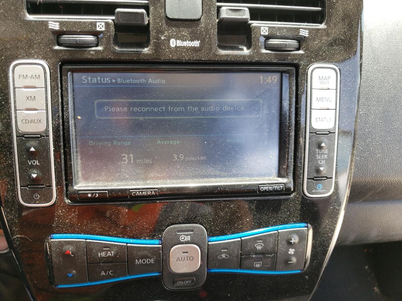 Photo 9 from auction – 2013 NISSAN LEAF S with VIN 1N4AZ0CPXDC406171