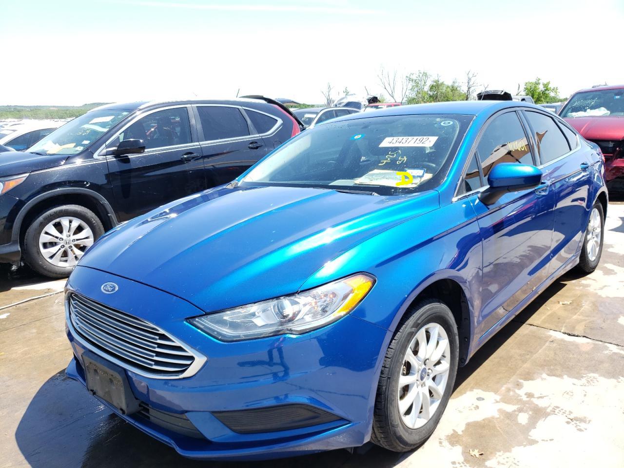 Photo 2 from auction – 2017 FORD FUSION S with VIN 3FA6P0G76HR335046
