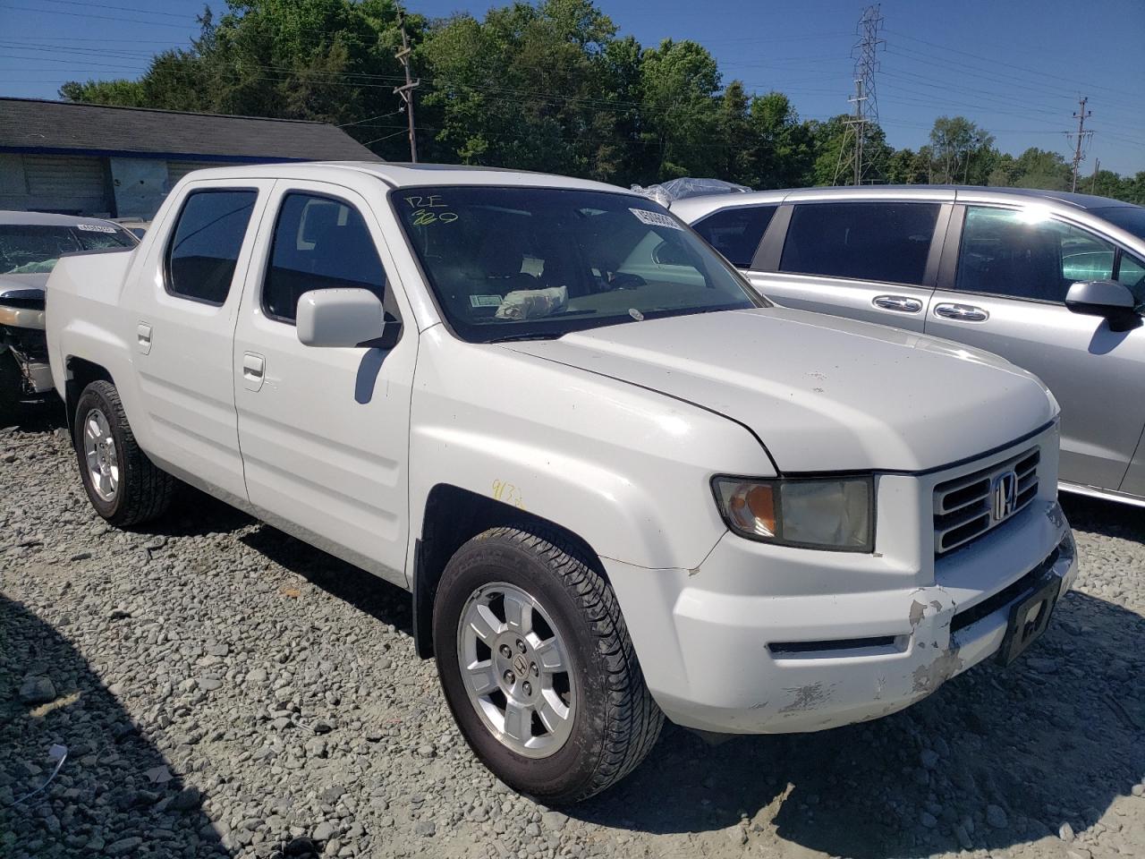 Photo 1 from auction – 2008 HONDA RIDGELINE with VIN 2HJYK16588H537384