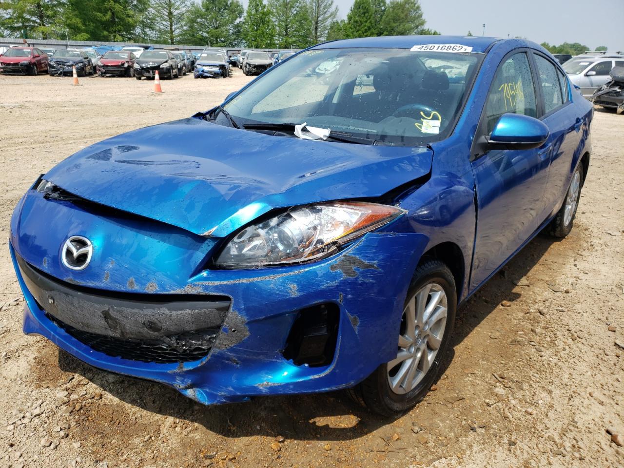 Photo 2 from auction – 2012 MAZDA 3 I with VIN JM1BL1V75C1657435