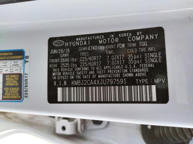 Photo 10 from auction – 2018 HYUNDAI TUCSON SE with VIN KM8J2CA4XJU797591