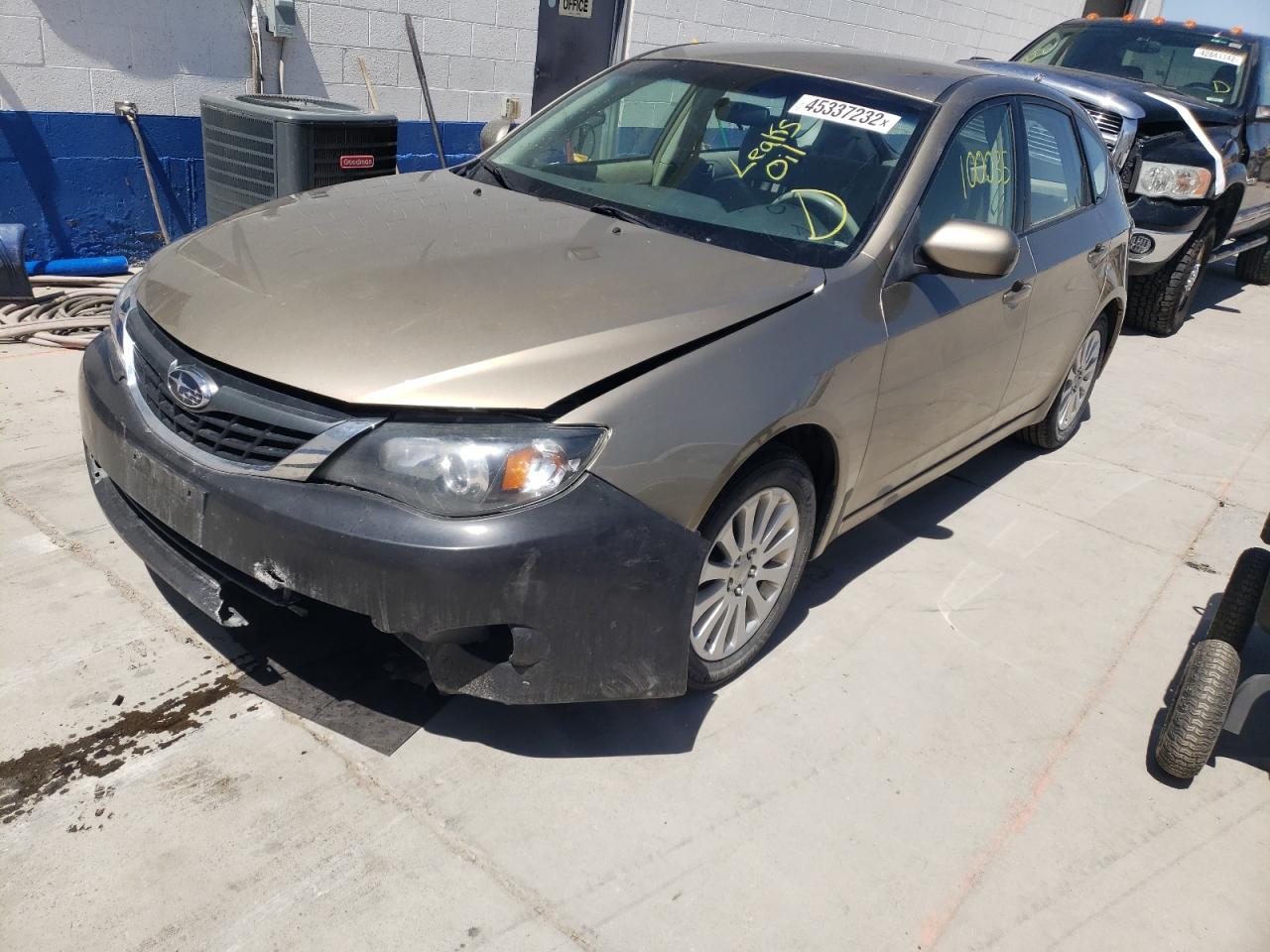 Photo 2 from auction – 2008 SUBARU IMPREZA 2. with VIN JF1GH61678H825825