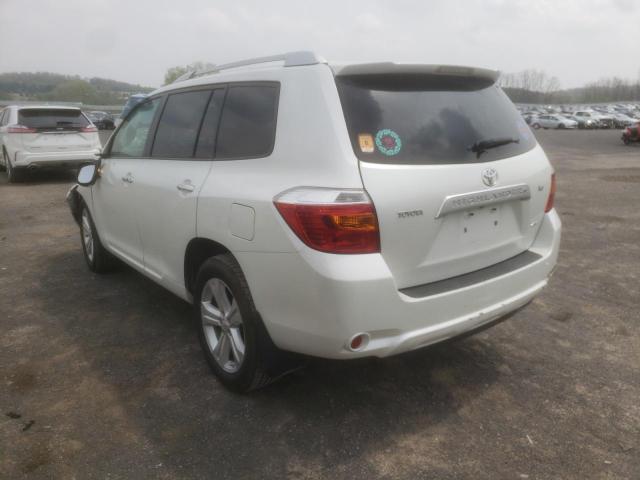 Photo 3 from auction – 2008 TOYOTA HIGHLANDER with VIN JTEES42A882014348