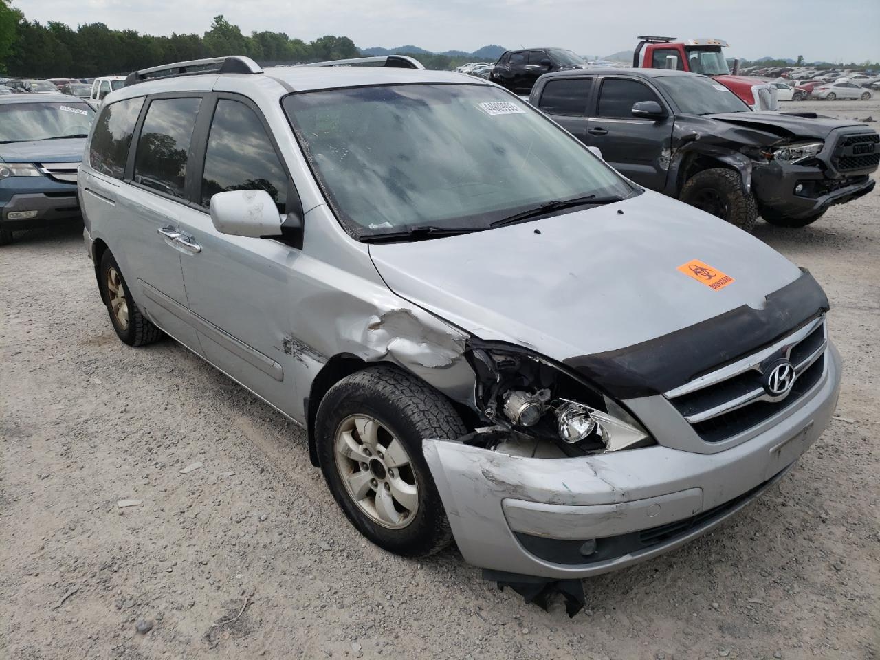 HYUNDAI ENTOURAGE 2007 with VIN KNDMC233076035106 - Photo from auction