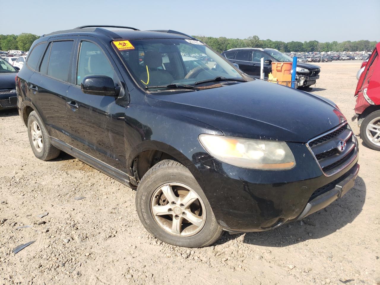 HYUNDAI SANTA FE G 2007 with VIN 5NMSG13D57H027746 - Photo from auction