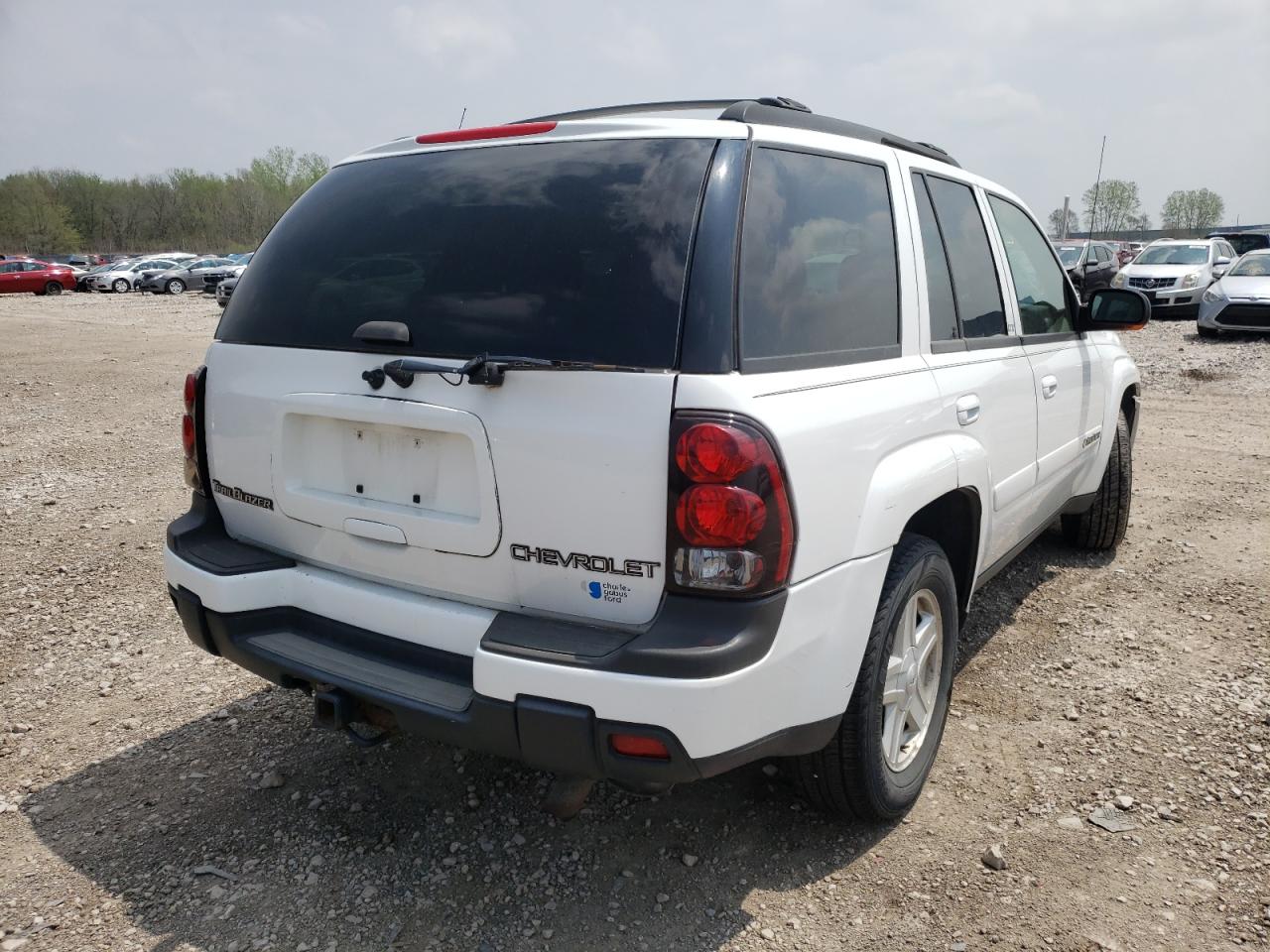 Photo 4 from auction – 2003 CHEVROLET TRAILBLAZE with VIN 1GNDT13S432307280