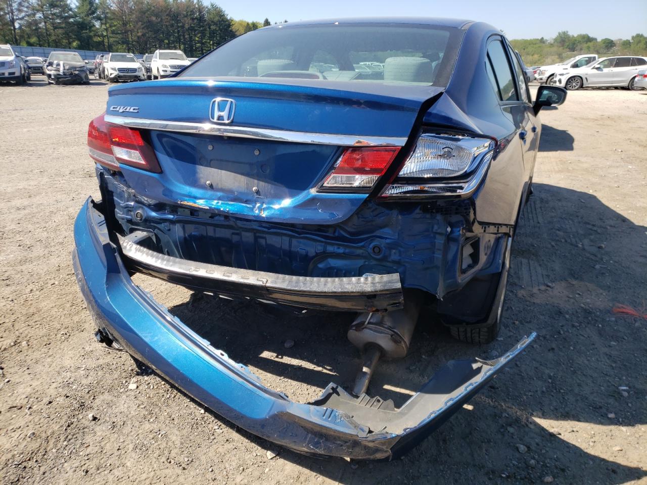 Photo 9 from auction – 2014 HONDA CIVIC LX with VIN 19XFB2F53EE254125
