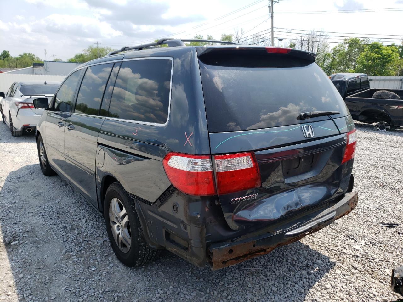 Photo 3 from auction – 2006 HONDA ODYSSEY EX with VIN 5FNRL38776B432306