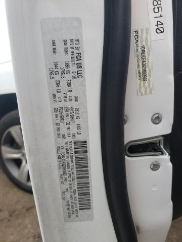 Photo 10 from auction – 2016 JEEP COMPASS LA with VIN 1C4NJCEA3GD803989