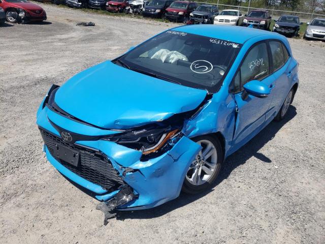 Photo 2 from auction – 2021 TOYOTA COROLLA SE with VIN JTNK4MBE4M3139058