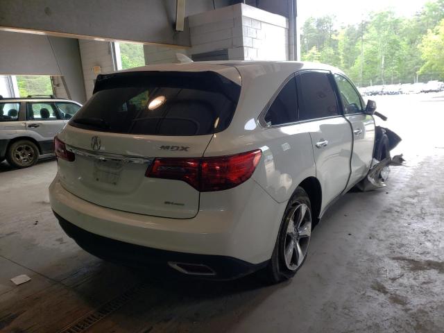 Photo 4 from auction – 2016 ACURA MDX TECHNO with VIN 5FRYD4H49GB038083