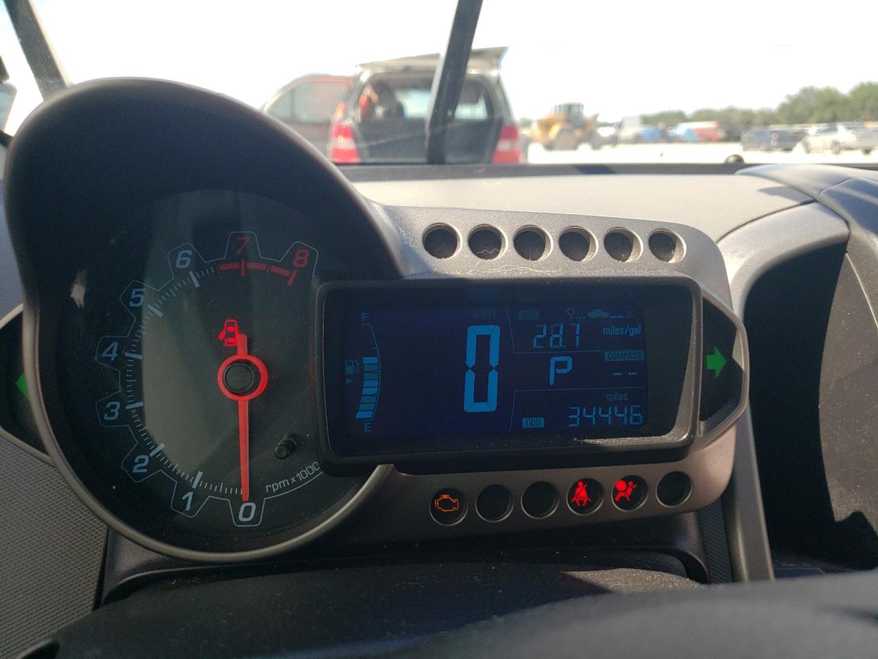 Photo 8 from auction – 2014 CHEVROLET SONIC LT with VIN 1G1JC5SH9E4141685