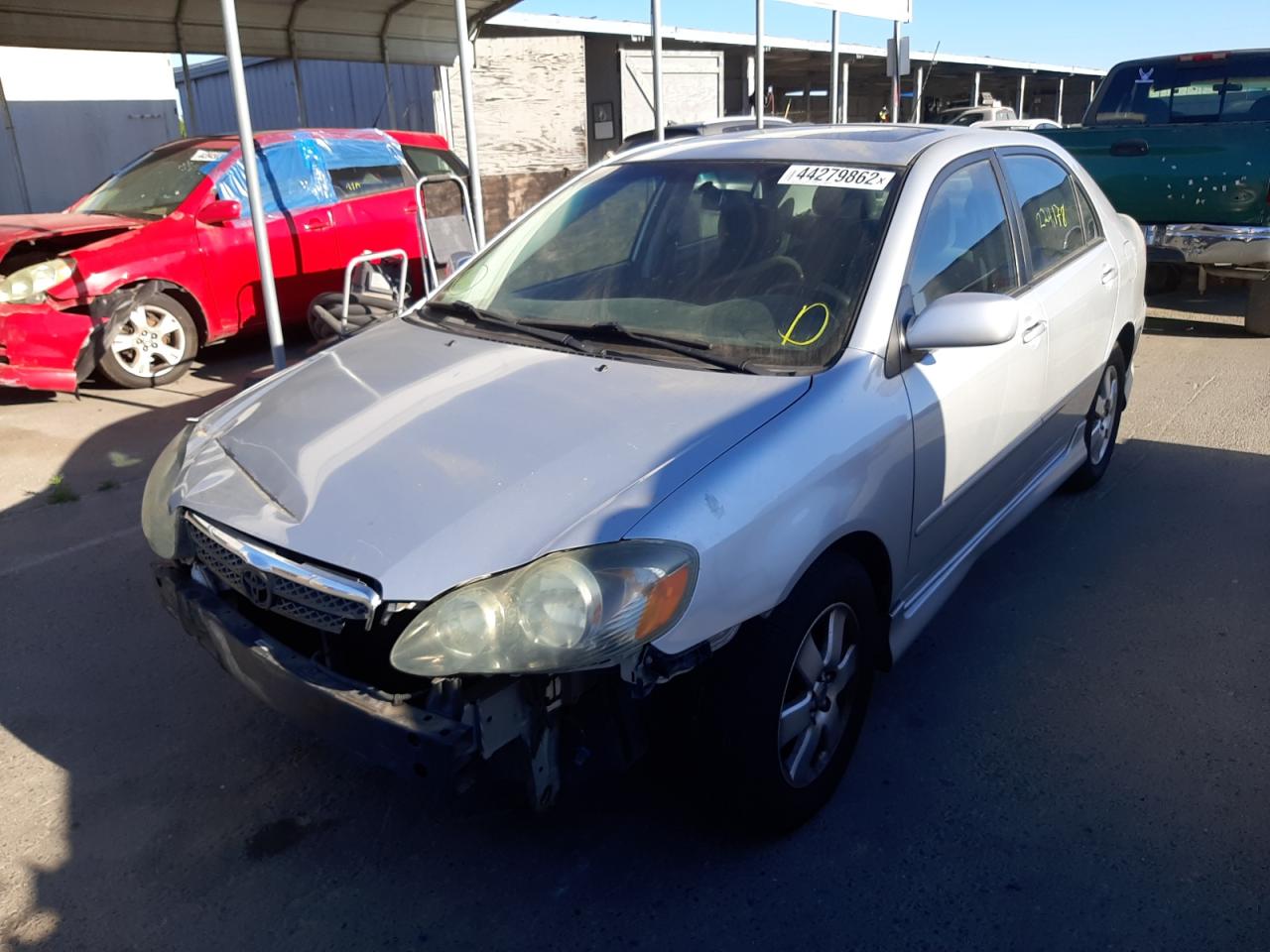 Photo 2 from auction – 2007 TOYOTA COROLLA CE with VIN 1NXBR32E77Z875552