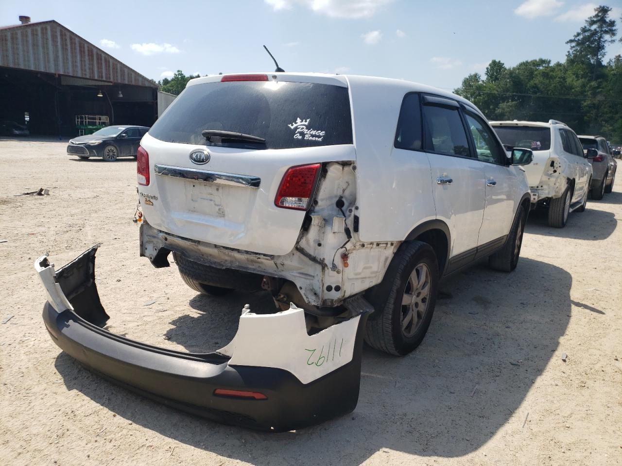 Photo 4 from auction – 2011 KIA SORENTO BA with VIN 5XYKT3A15BG177388