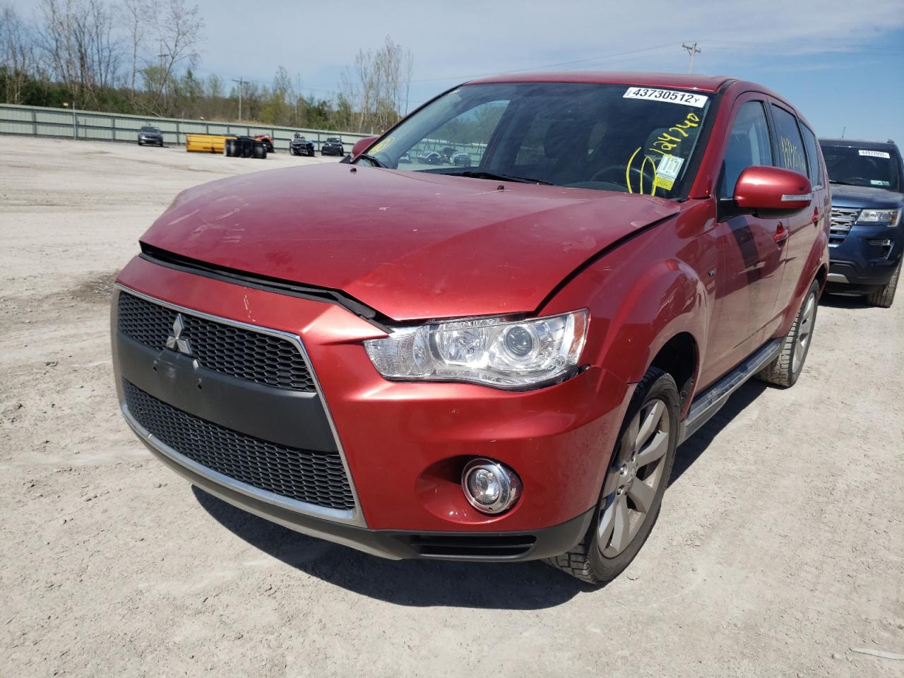 Photo 2 from auction – 2012 MITSUBISHI OUTLANDER with VIN JA4JS4AX8CU027150