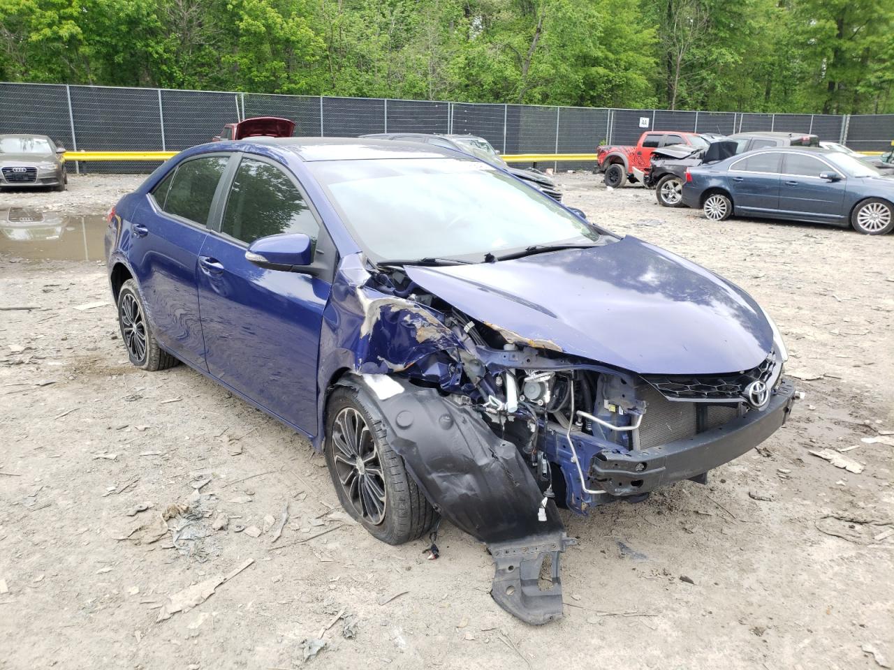 TOYOTA COROLLA L 2014 with VIN 2T1BURHE2EC076754 - Photo from auction