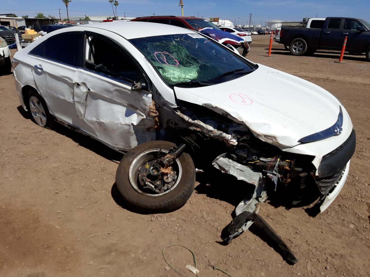 Photo 9 from auction – 2012 HYUNDAI SONATA HYB with VIN KMHEC4A40CA037453