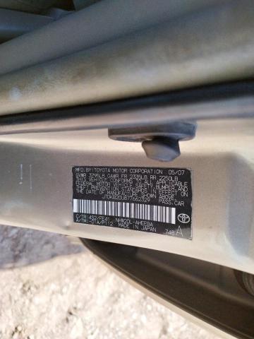 Photo 10 from auction – 2007 TOYOTA PRIUS with VIN JTDKB20U877662329