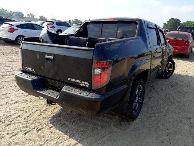Photo 4 from auction – 2014 HONDA RIDGELINE with VIN 5FPYK1F78EB001663