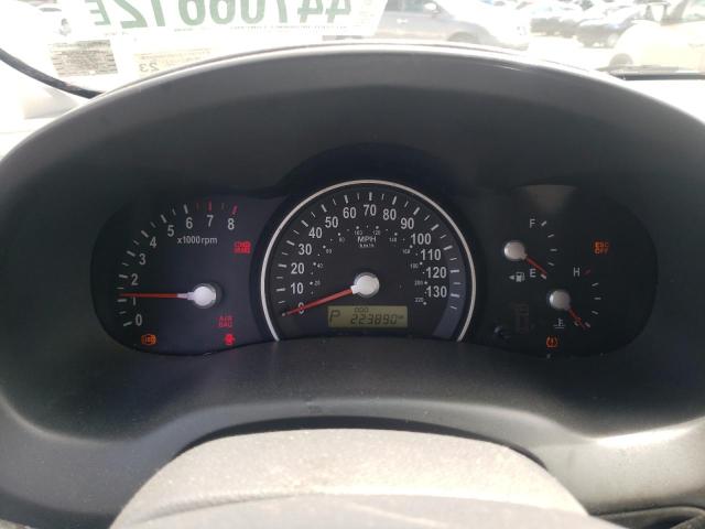 Photo 8 from auction – 2008 KIA SEDONA EX with VIN KNDMB233786240040