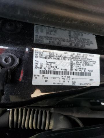 Photo 10 from auction – 2012 FORD FOCUS SE with VIN 1FAHP3K29CL311109