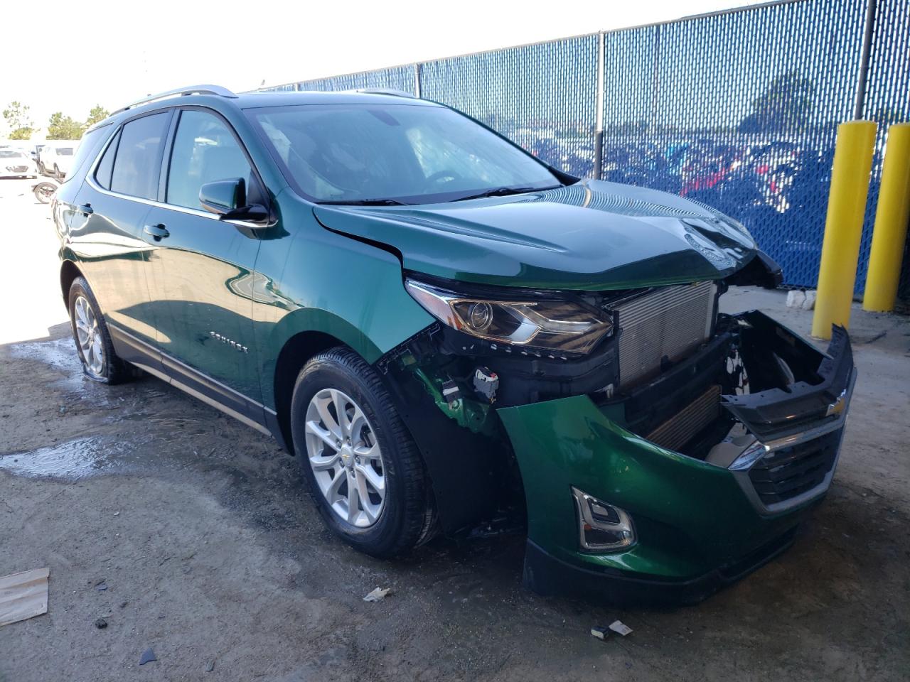 CHEVROLET EQUINOX LT 2018 with VIN 2GNAXJEV3J6318219 - Photo from auction