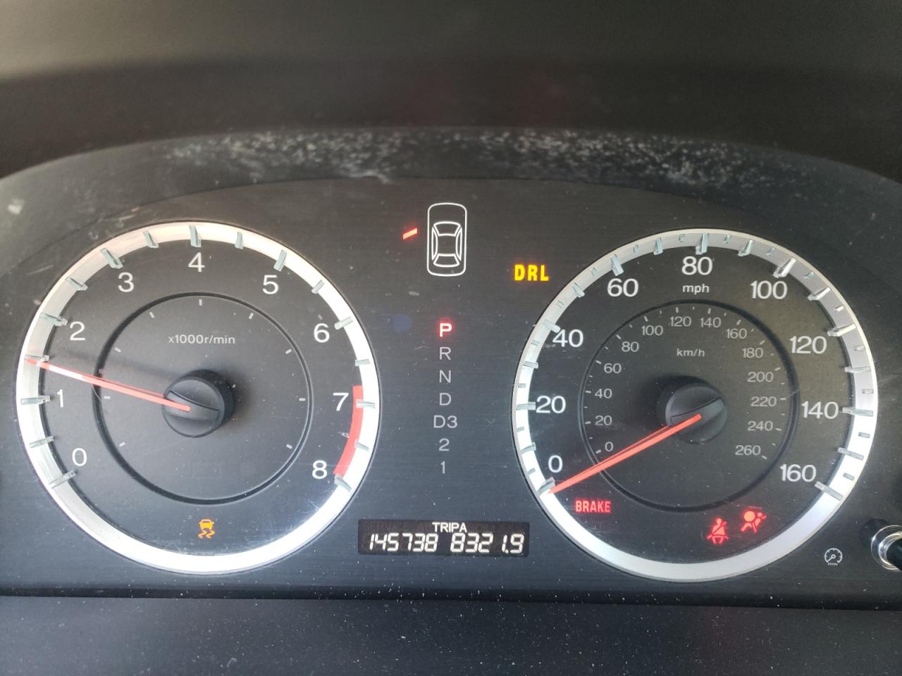Photo 8 from auction – 2012 HONDA ACCORD LX with VIN 1HGCP2F39CA129537
