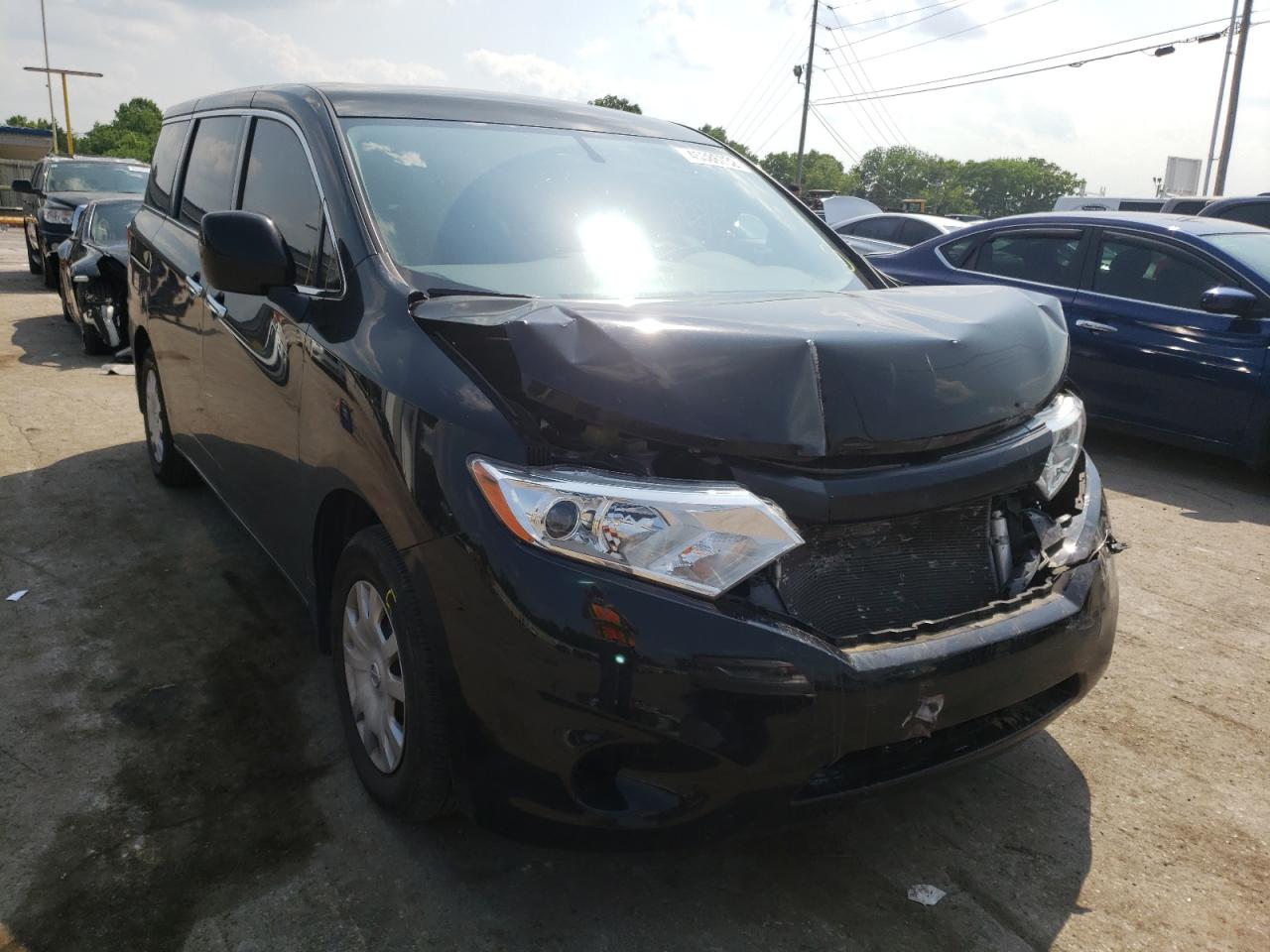 NISSAN QUEST S/SV 2014 with VIN JN8AE2KP7E9105671 - Photo from auction