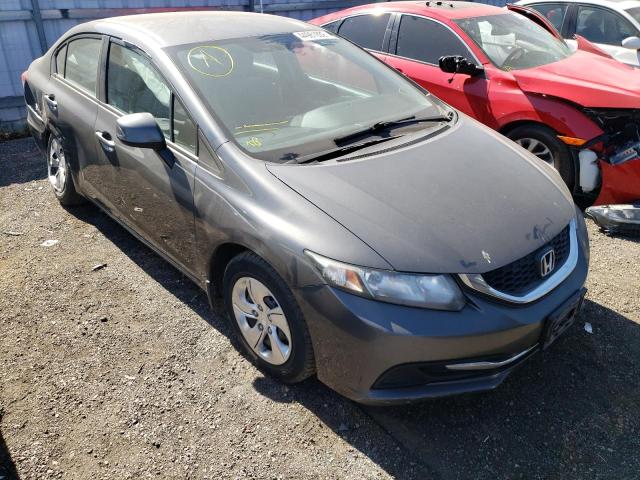 Photo 1 from auction – 2013 HONDA CIVIC LX with VIN 2HGFB2F40DH035716