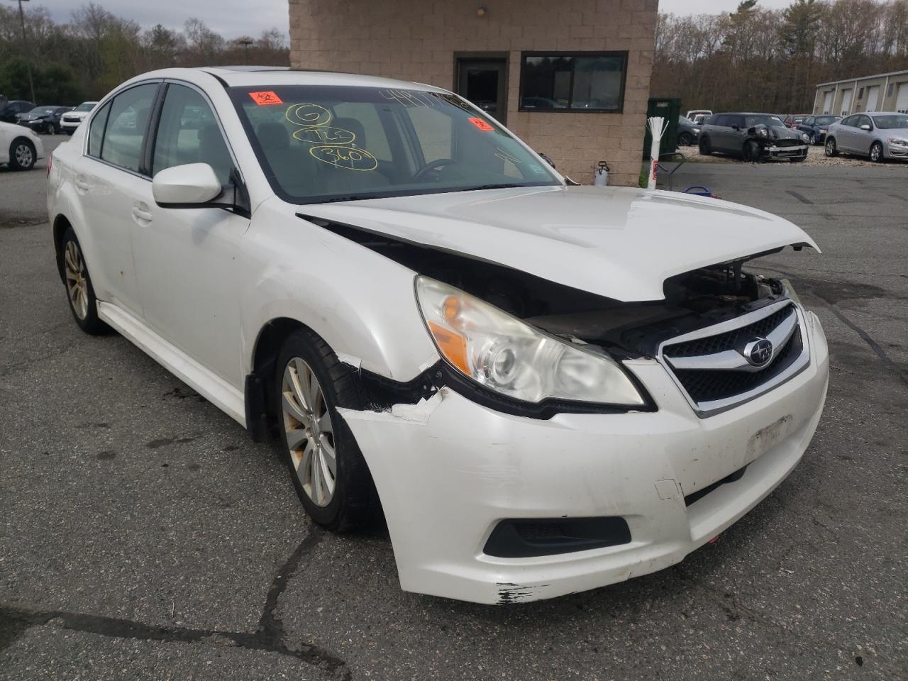 SUBARU LEGACY 3.6 2010 with VIN 4S3BMDK64A2239899 - Photo from auction