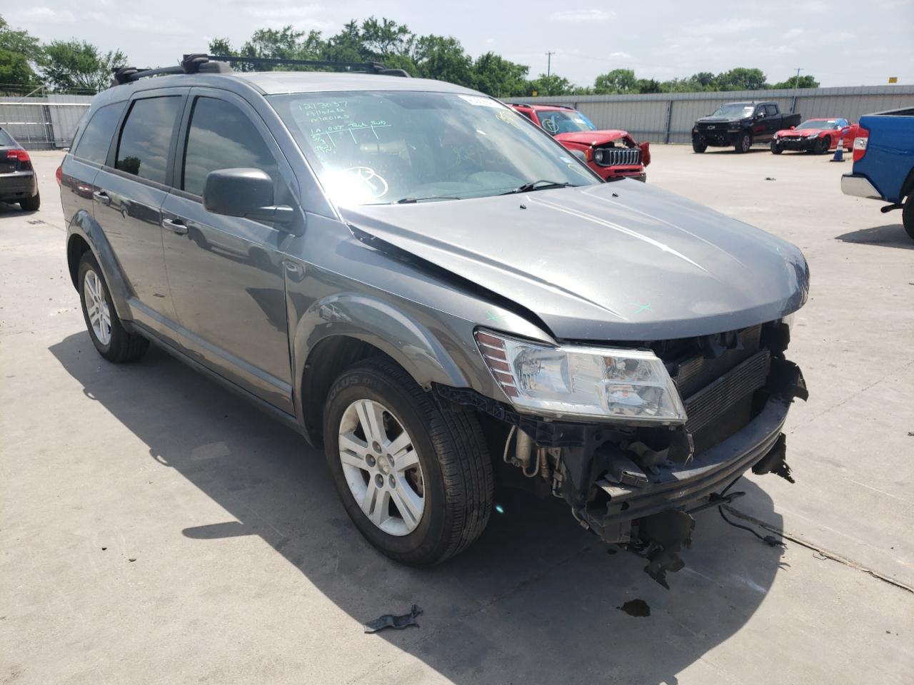 DODGE JOURNEY SE 2012 with VIN 3C4PDCAB4CT355796 - Photo from auction