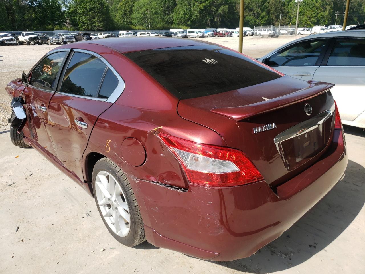Photo 3 from auction – 2009 NISSAN MAXIMA S with VIN 1N4AA51E89C845107