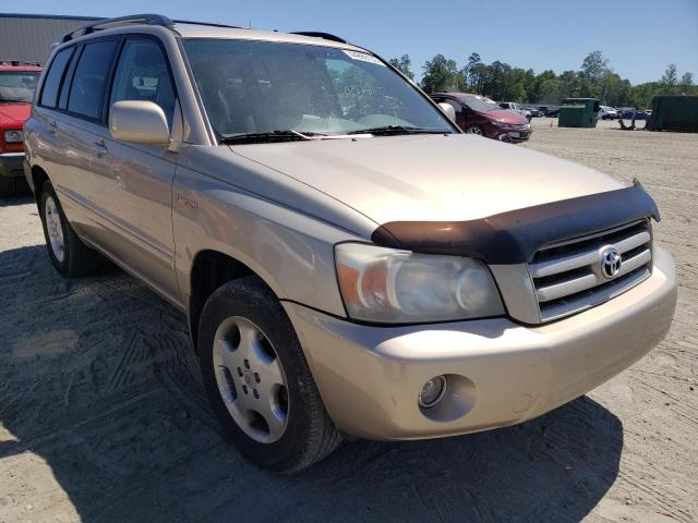 TOYOTA HIGHLANDER 2005 with VIN JTEEP21A350104831 - Photo from auction