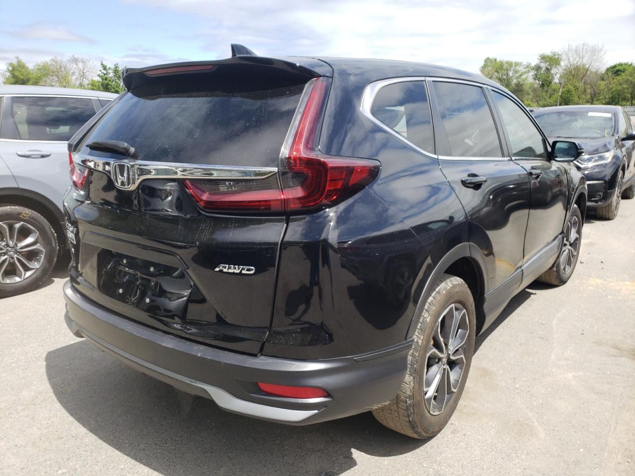 Photo 4 from auction – 2020 HONDA CR-V EXL with VIN 5J6RW2H81LL032254