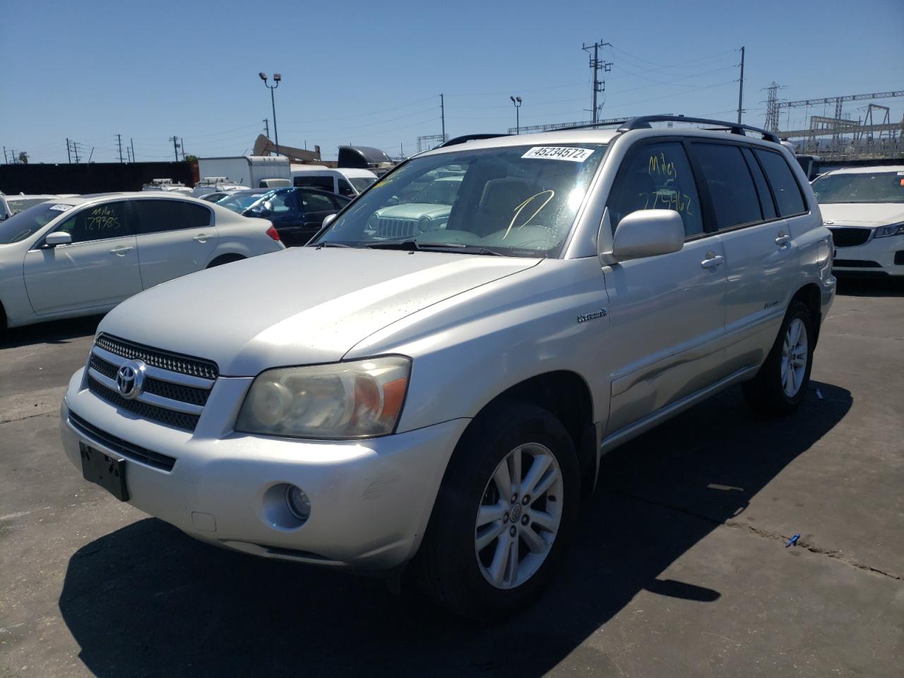 Photo 2 from auction – 2007 TOYOTA HIGHLANDER with VIN JTEGW21A670020887