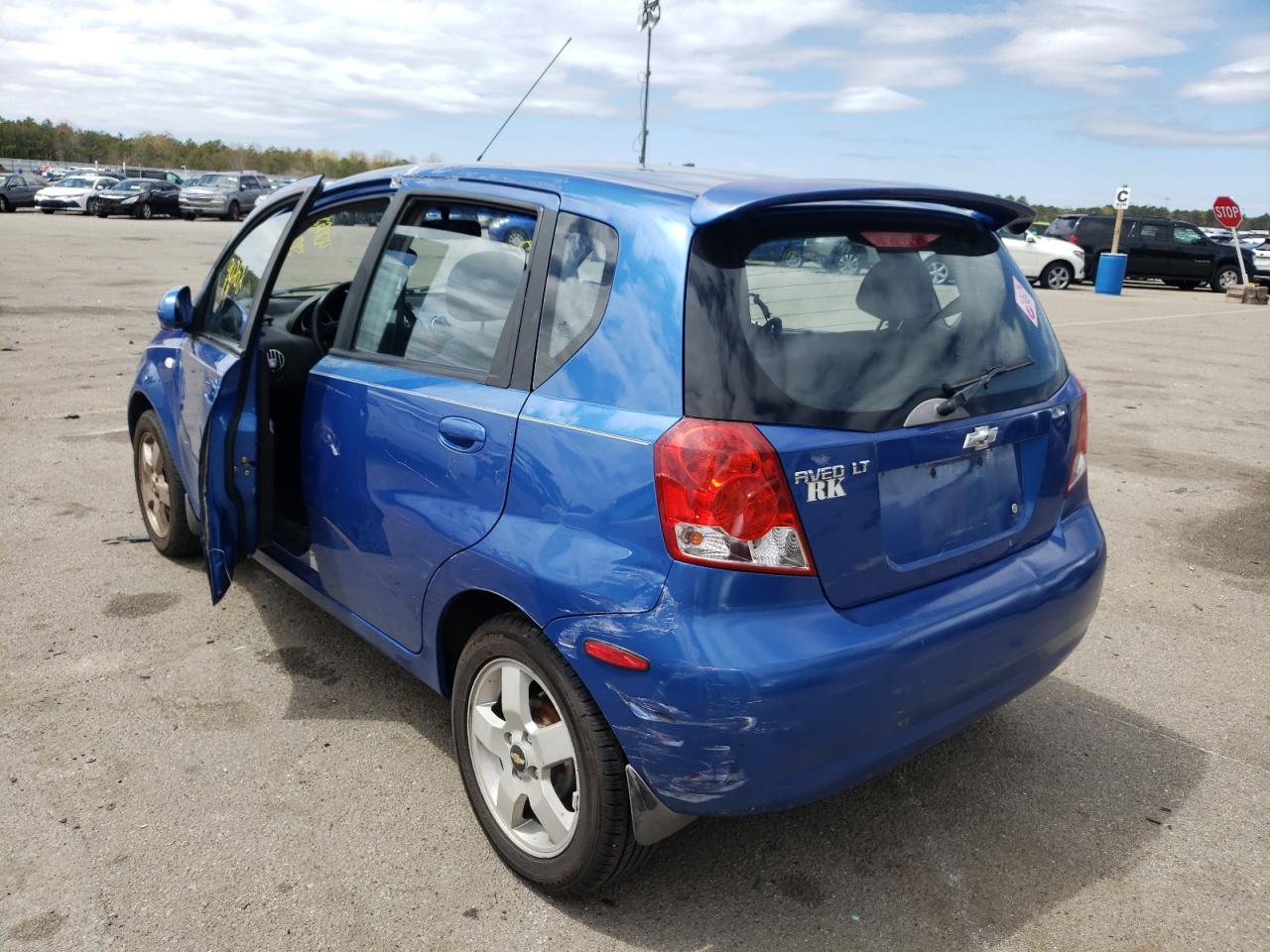 Photo 3 from auction – 2006 CHEVROLET AVEO LT with VIN KL1TG66686B581789