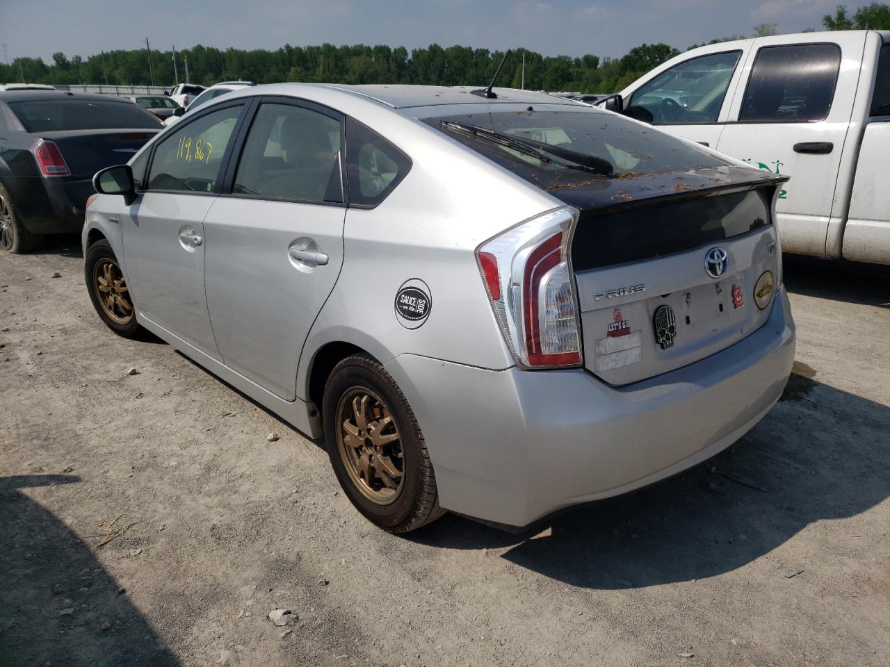 Photo 3 from auction – 2015 TOYOTA PRIUS with VIN JTDKN3DU9F0412757