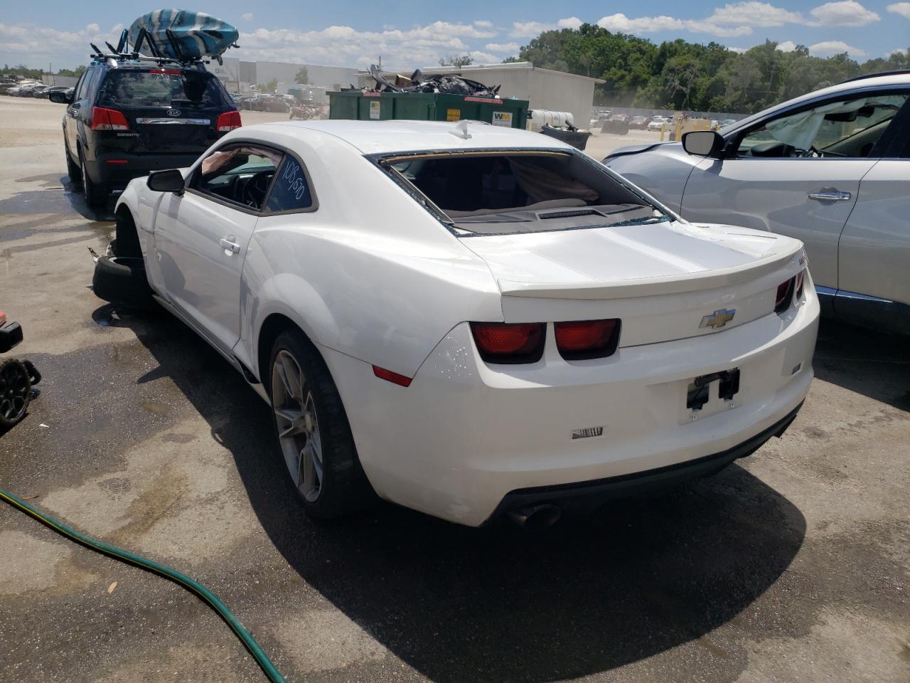 Photo 3 from auction – 2012 CHEVROLET CAMARO LT with VIN 2G1FB1E32C9176080