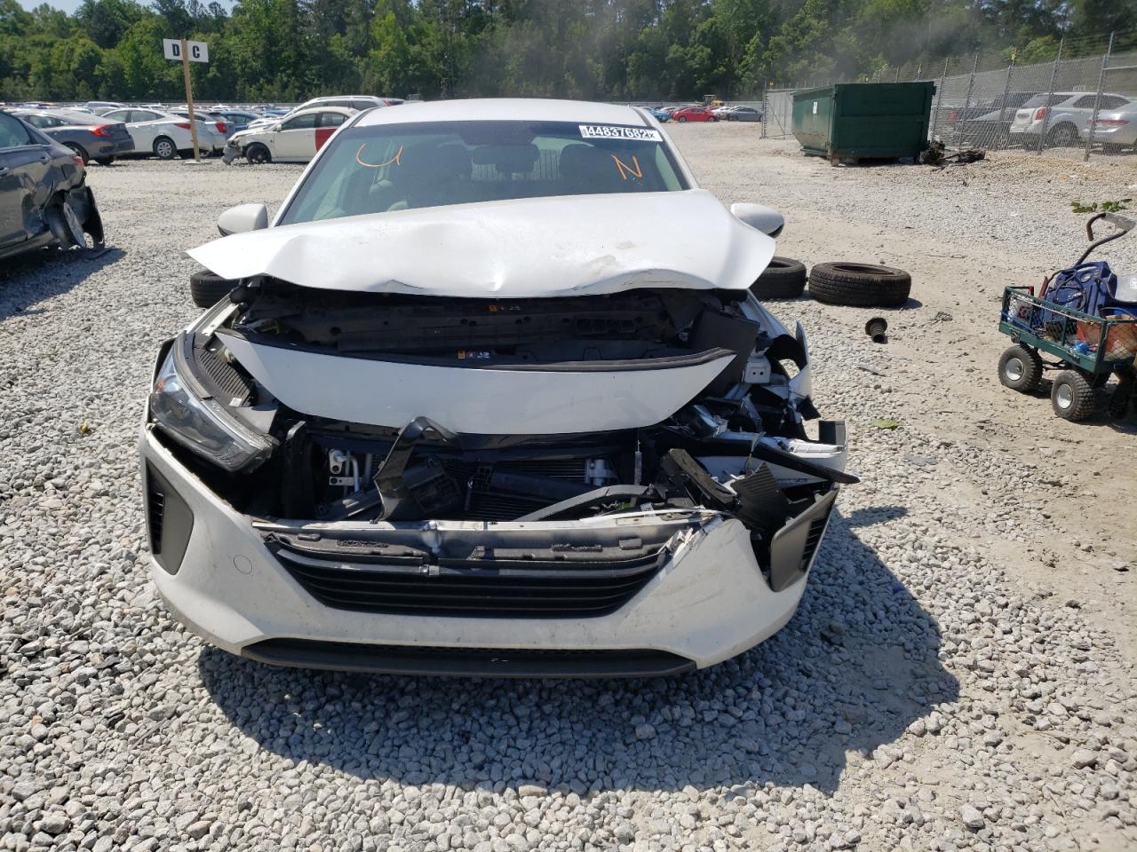 Photo 7 from auction – 2017 HYUNDAI IONIQ BLUE with VIN KMHC65LC3HU023948