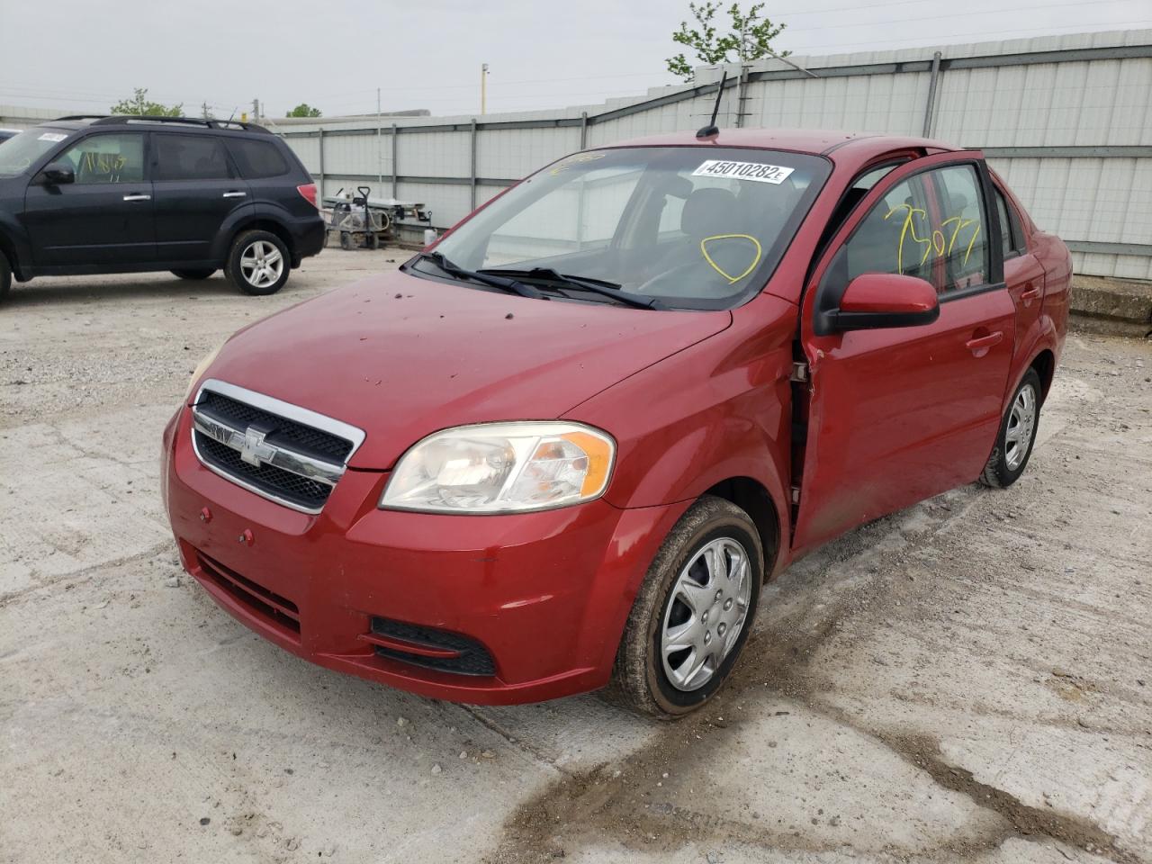Photo 2 from auction – 2011 CHEVROLET AVEO LS with VIN KL1TD5DE2BB220582