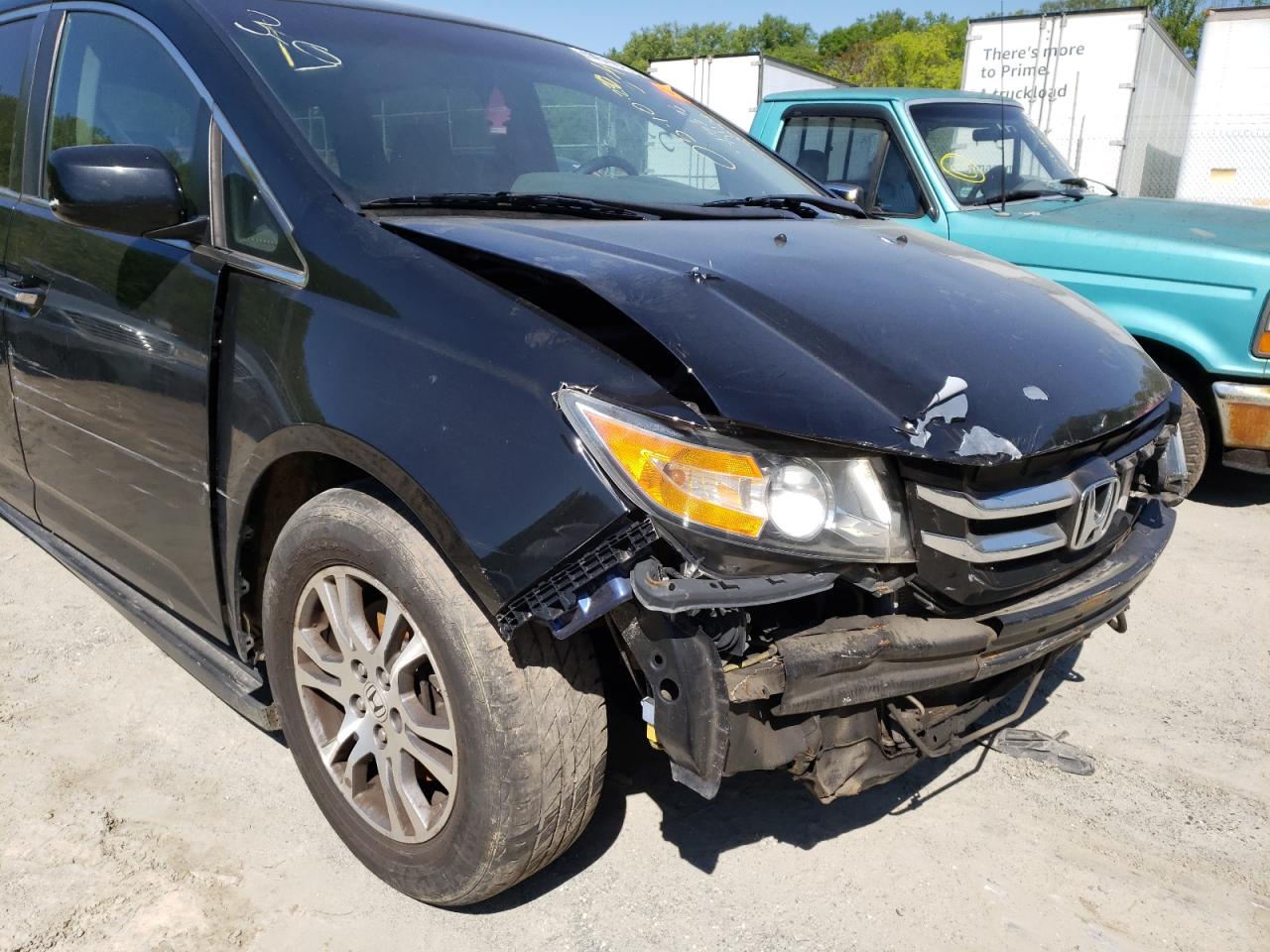 Photo 9 from auction – 2011 HONDA ODYSSEY EX with VIN 5FNRL5H40BB063526