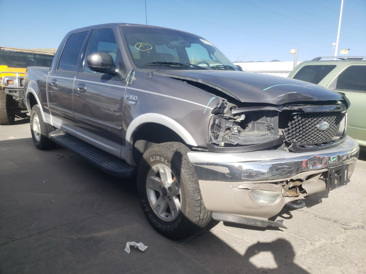 FORD F150 SUPER 2002 with VIN 1FTRW08L62KA28235 - Photo from auction