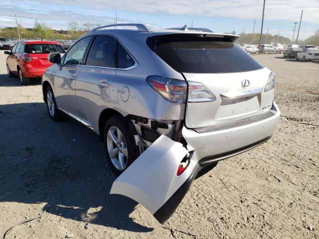 Photo 3 from auction – 2011 LEXUS RX 350 with VIN 2T2BK1BA0BC120352