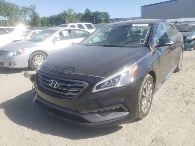 Photo 2 from auction – 2017 HYUNDAI SONATA SPO with VIN 5NPE34AF9HH436853