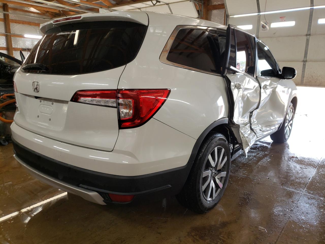 Photo 4 from auction – 2021 HONDA PILOT EX with VIN 5FNYF5H39MB013656
