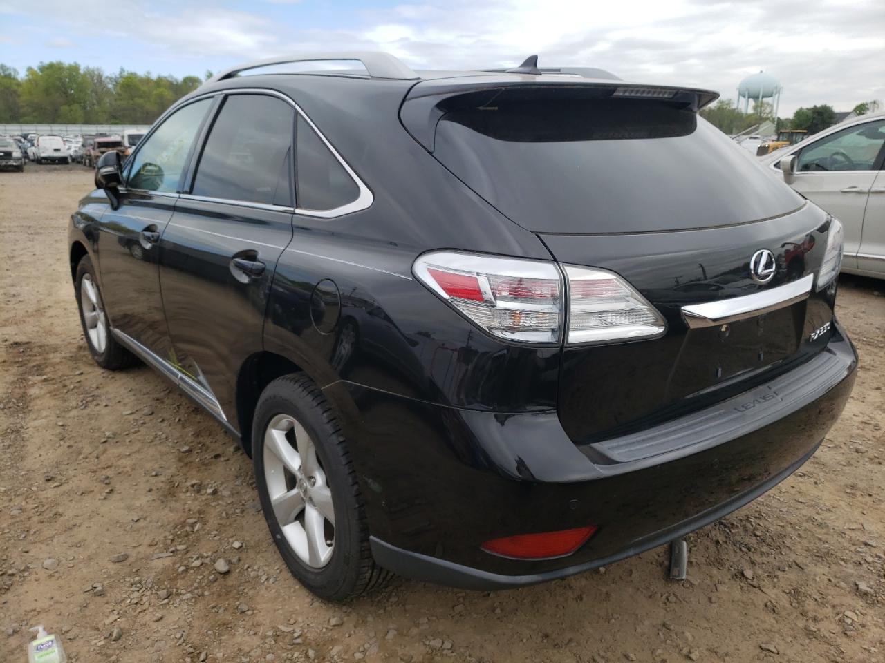 Photo 3 from auction – 2011 LEXUS RX 350 with VIN 2T2BK1BA3BC107708