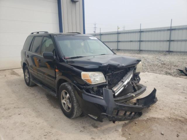 HONDA PILOT EX 2006 with VIN 5FNYF28576B028448 - Photo from auction