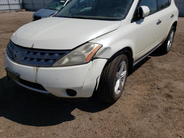 Photo 9 from auction – 2007 NISSAN MURANO SL with VIN JN8AZ08W67W623749
