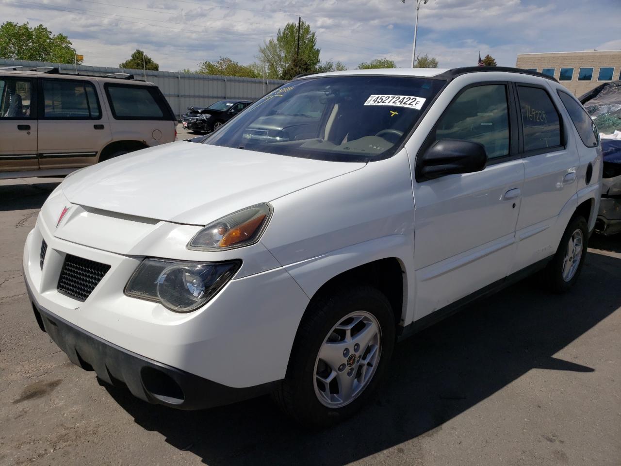 Photo 2 from auction – 2003 PONTIAC AZTEK with VIN 3G7DA03E53S531731