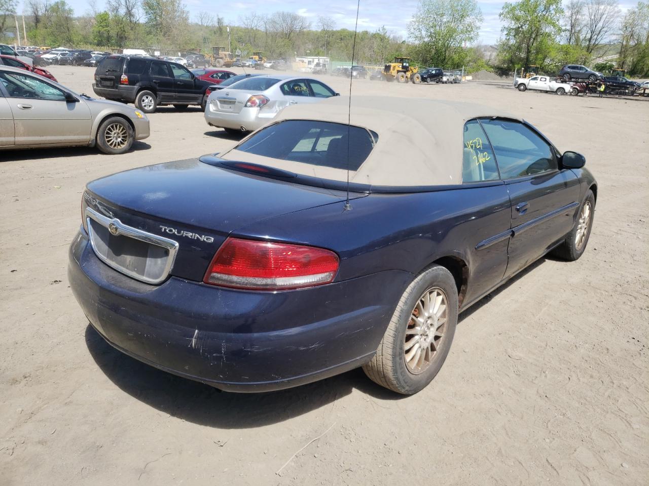 Photo 4 from auction – 2005 CHRYSLER SEBRING with VIN 1C3EL55R25N638332